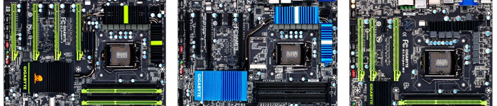 GIGABYTE Z77 Lineup at CES 2012