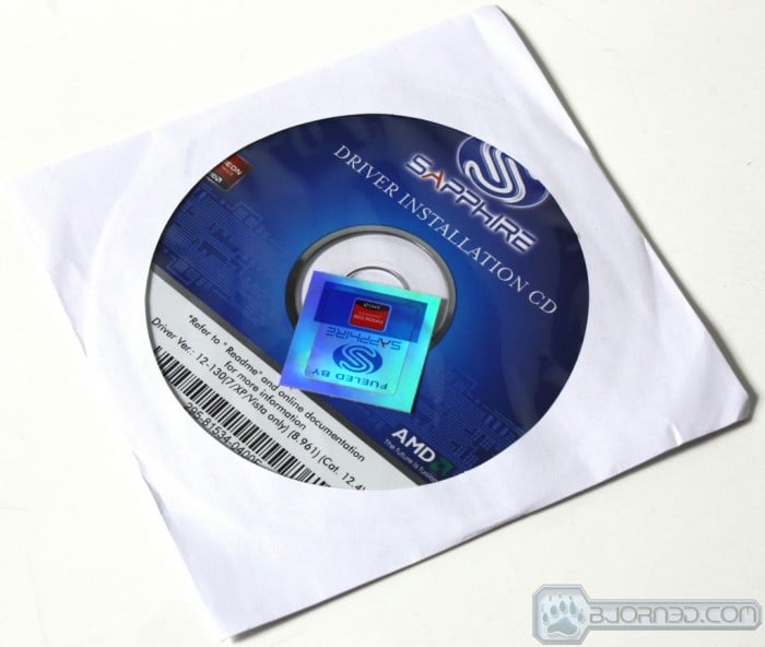 HD 7950 Vapor-X - Installation Disc