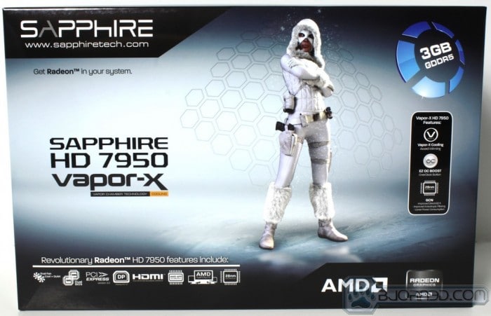 HD 7950 Vapor-X - Box Front
