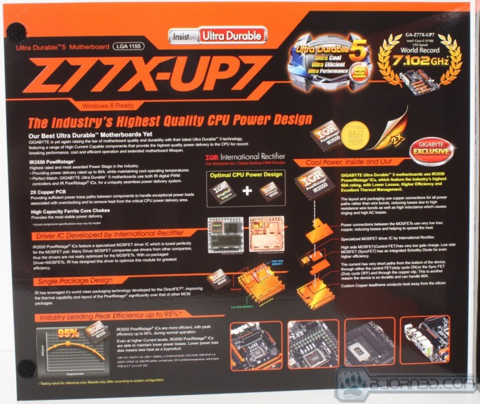 Z77X-UP7 Overclock Z77X-UP7 Overclock