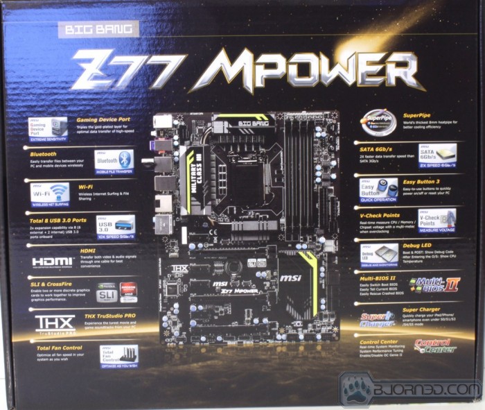 MSI Big Bang Z77 Mpower MSI Big Bang Z77 Mpower
