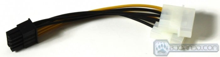 HD 7950 Vapor-X - Dual 4-pin PATA to PCIe 6-pin Power Adapter