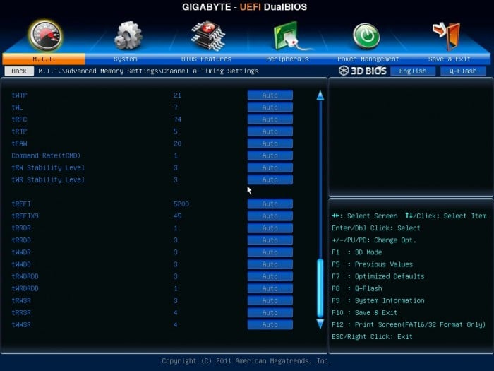 Z77X-UP7 Overclock Z77X-UP7 Overclock