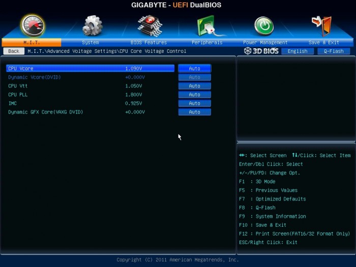 Z77X-UP7 Overclock Z77X-UP7 Overclock