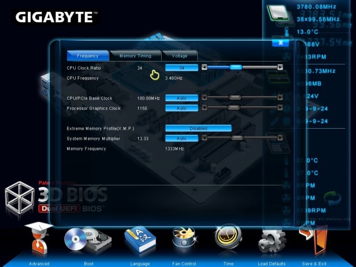 Z77X-UP7 Overclock Z77X-UP7 Overclock