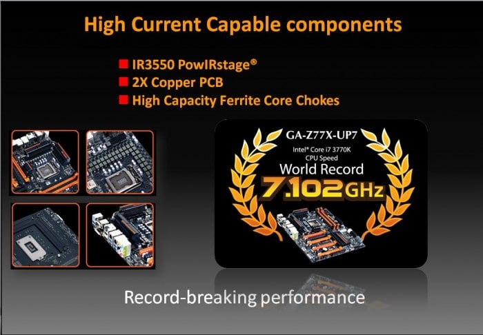 Z77X-UP7 Overclock Z77X-UP7 Overclock