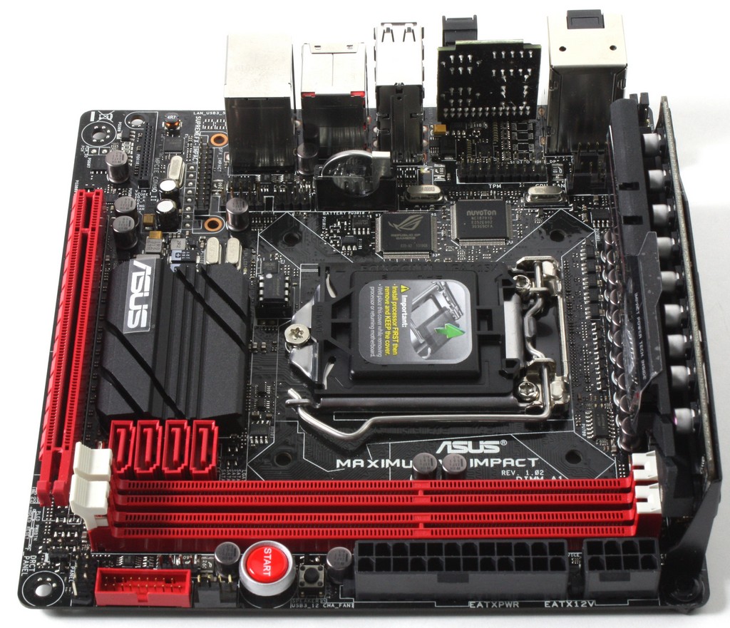 ASUS Maximus VI Impact Mini ITX Motherboard Review Page 2 of 3