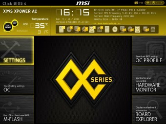 MSI X99S XPOWER BIOS 1