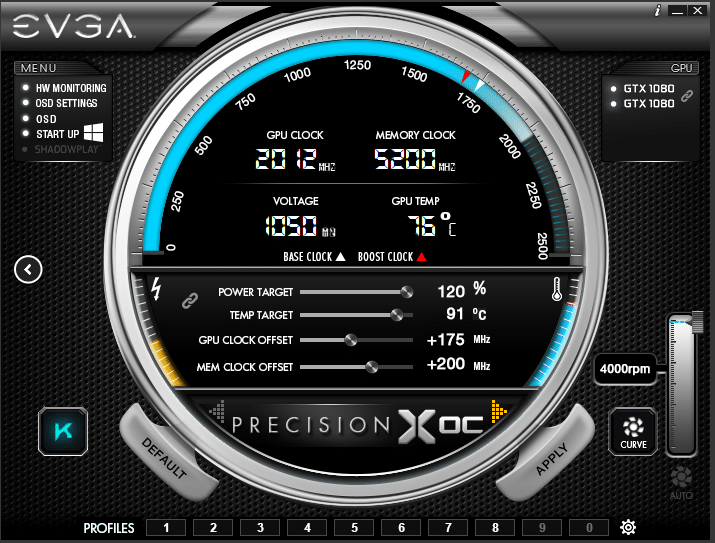 EVGA GeForce GTX 1080 FTW GAMING ACX 3.0 Page 3 of 10