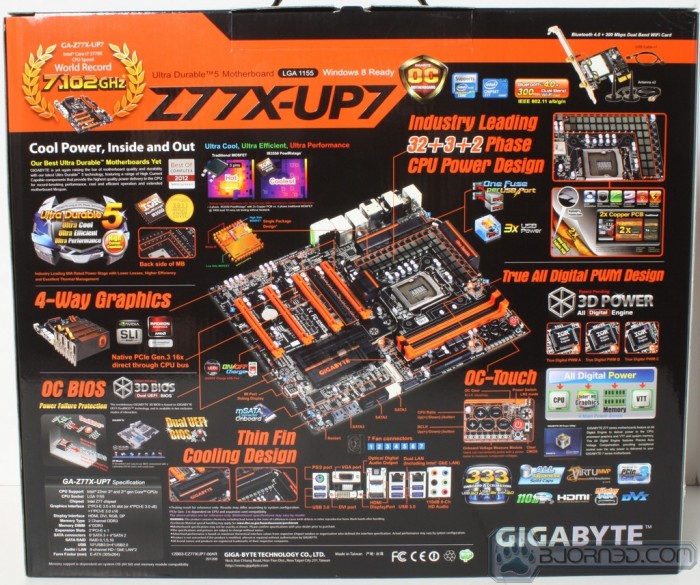 GIGABYTE Z77X-UP7 Motherboard - Bjorn3D.com