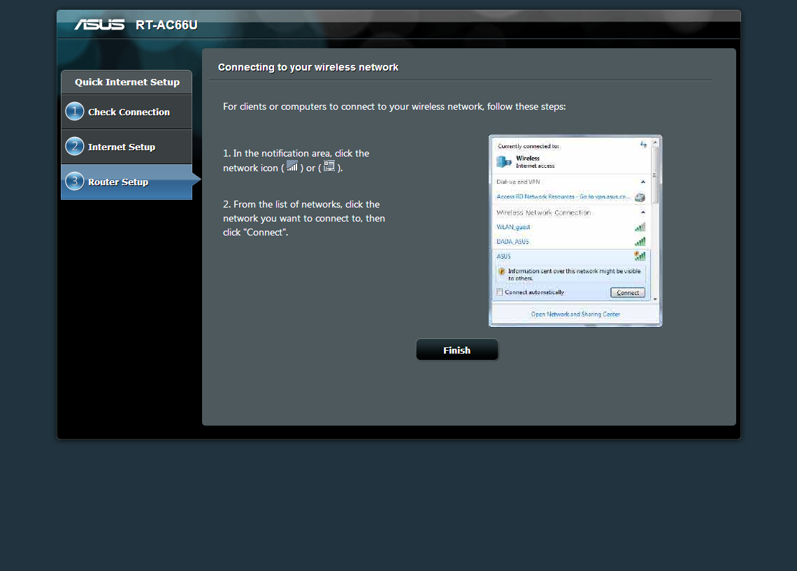 05 ASUS Wireless Router RT AC66U Connect Wirelessly