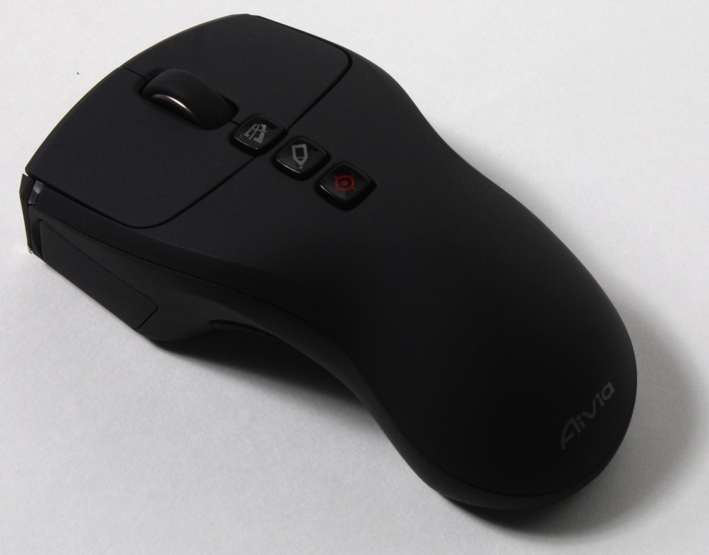 Gigabyte M-NEON Gaming Maus – Kabellos, 7 Tasten, 1200 DPI Laser, Mehrfarben-Beleuchtung, Für PC & Notebook